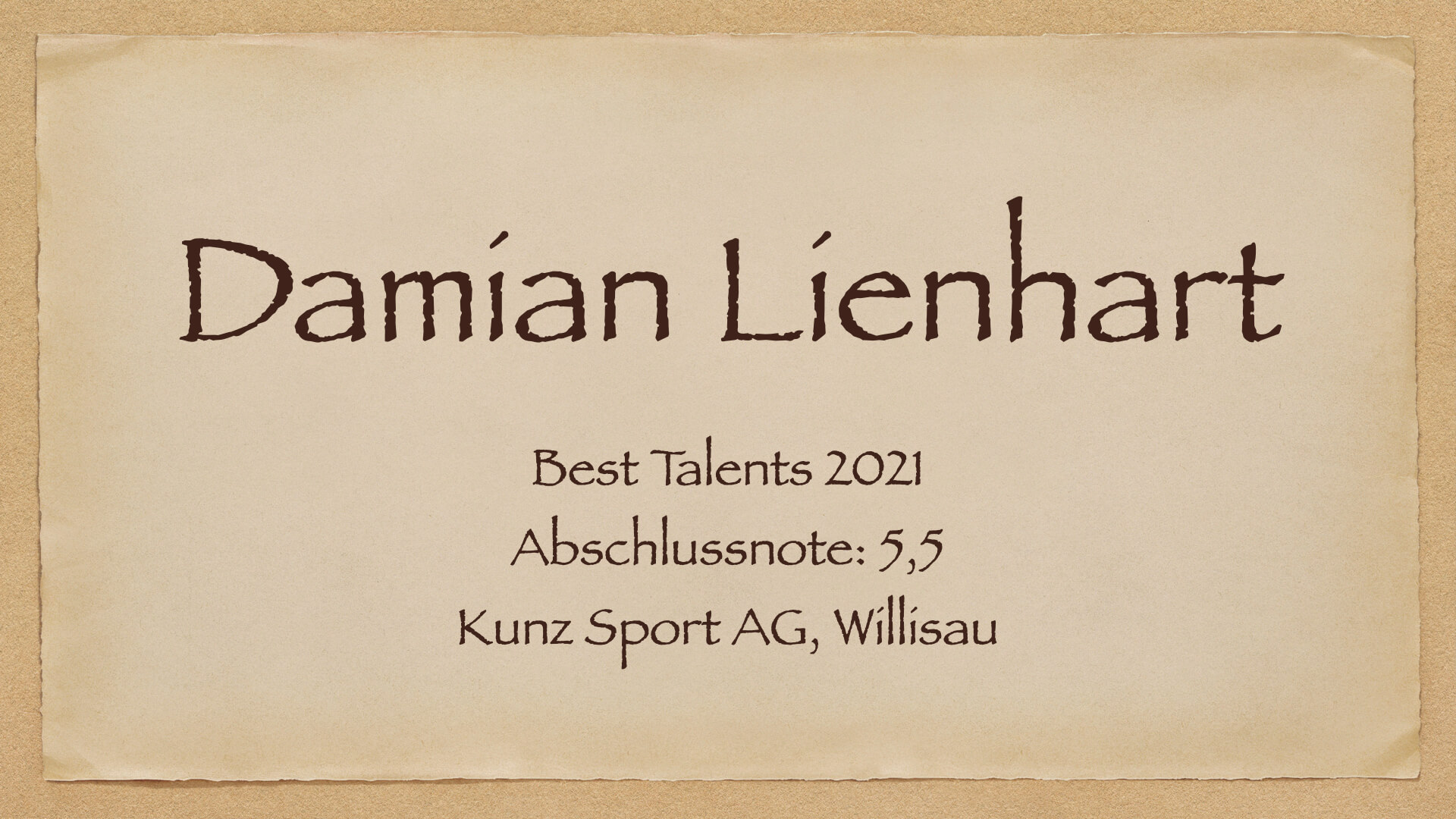 ‎Damian Lienhart.‎001