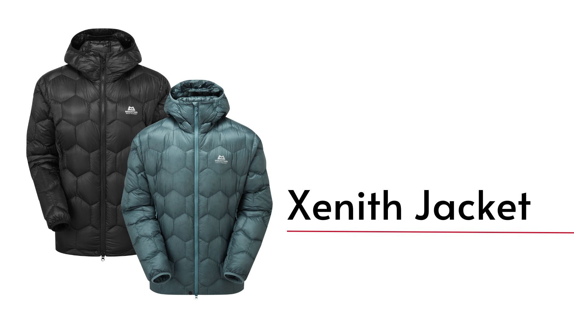 Die äußerst leichte und sehr warme Xenith Jacke von Mountain Equipment.
